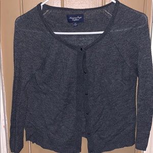AEO button up sweater